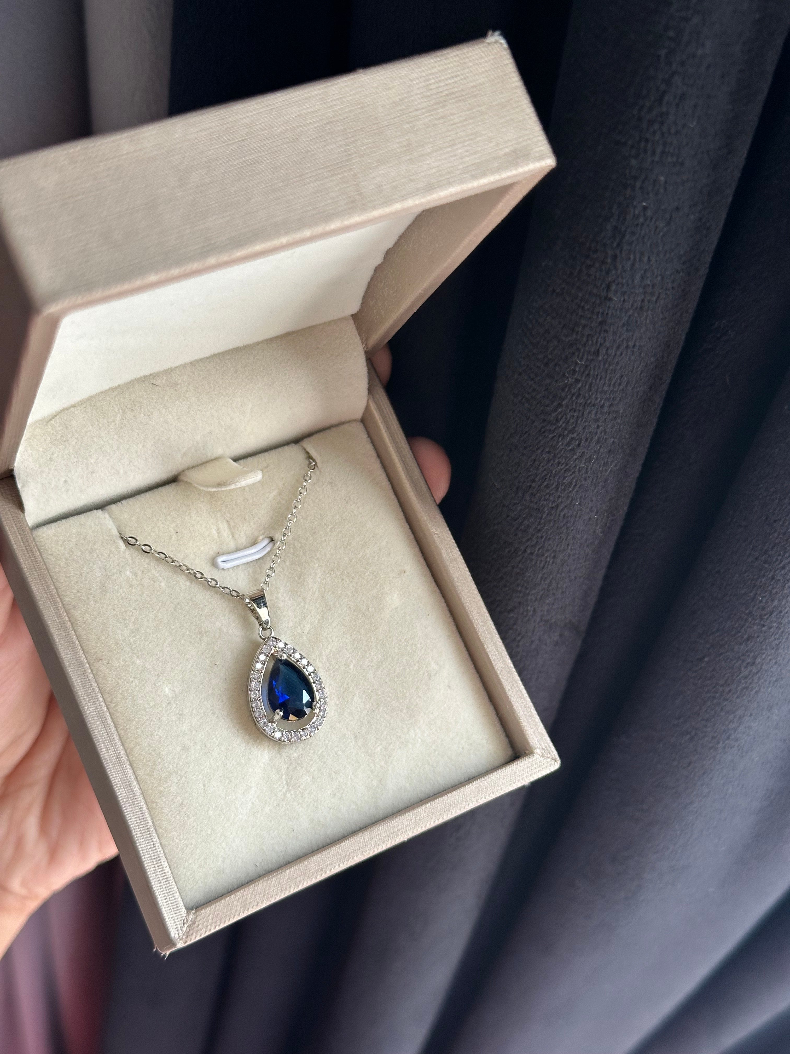 Blue Sapphire Pendent